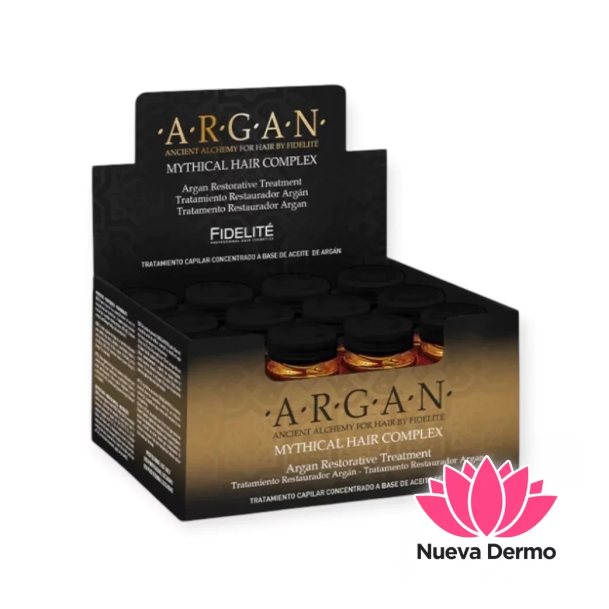 FIDELITE TRATAMIENTO INTENSIVE ARGAN RESTAURADOR ARGAN X12PCS ART.720 7798135961640