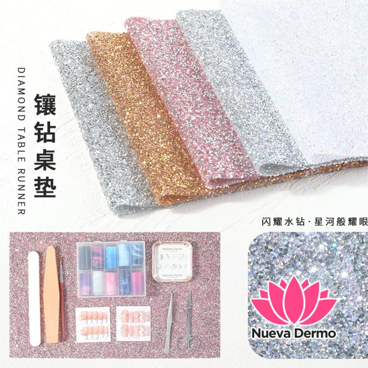 MANTEL SILICONA C/STRASS MG-GG18 / MG-GG19 9687688000181