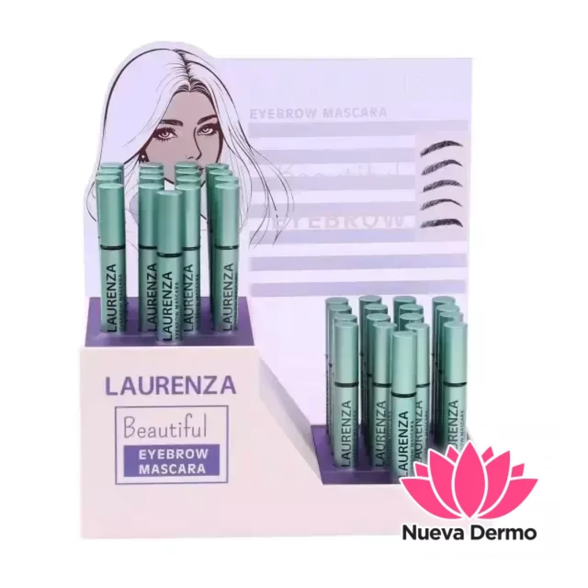 LAURENZA EYEBROW MASCARA MG-LA47 5061004444493