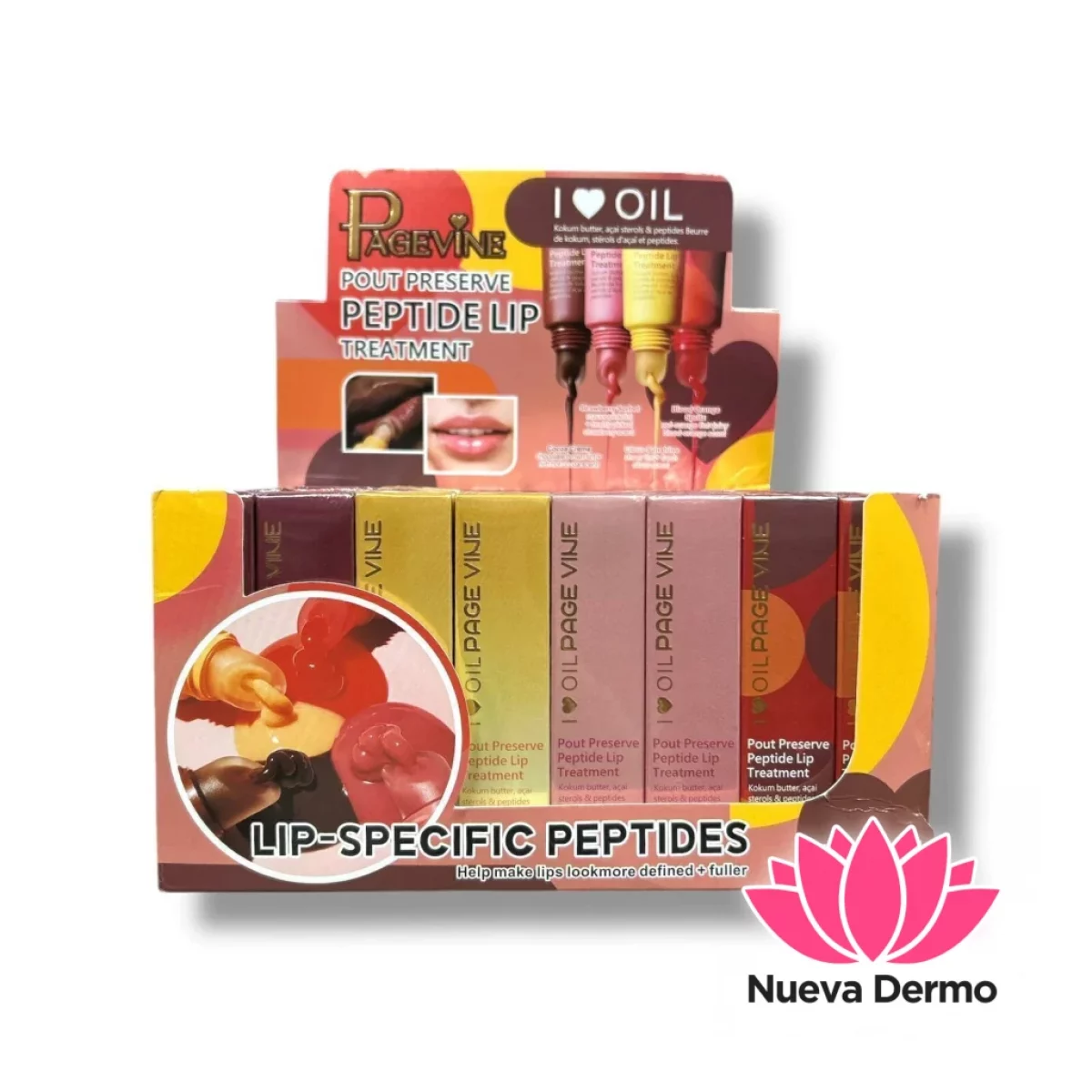 PAGEVINE PEPTIDE LIP TINT KOKUM BUTTER MG-254053/P0307 6908188000222