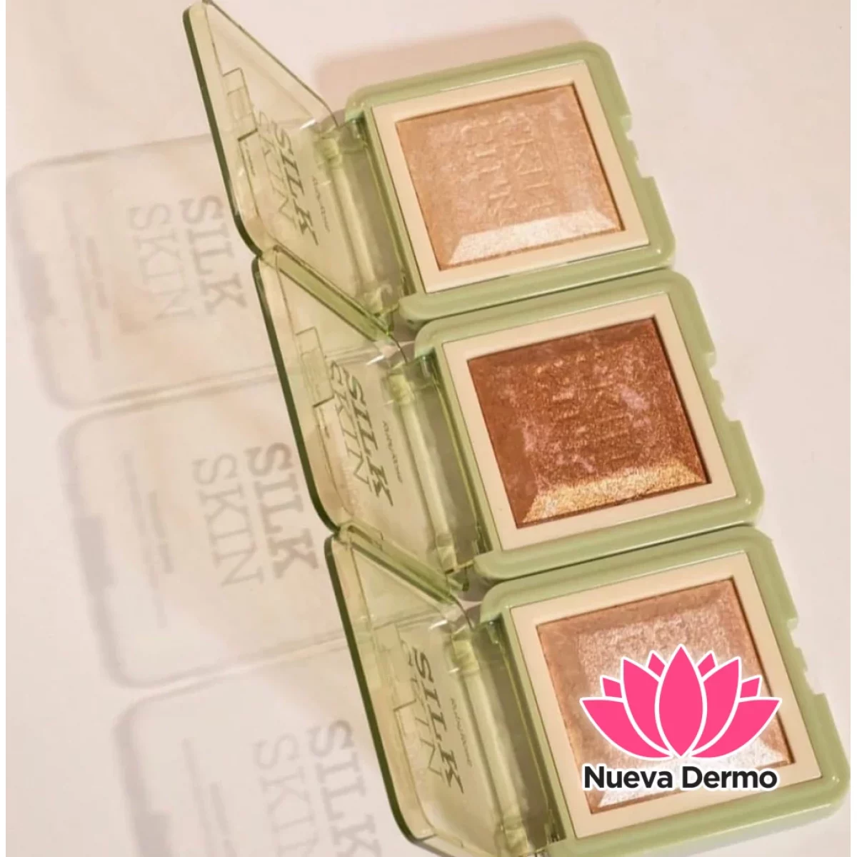 RUBY ROSE SILK SKIN ILUMINADOR MOSAICO HB-F1600