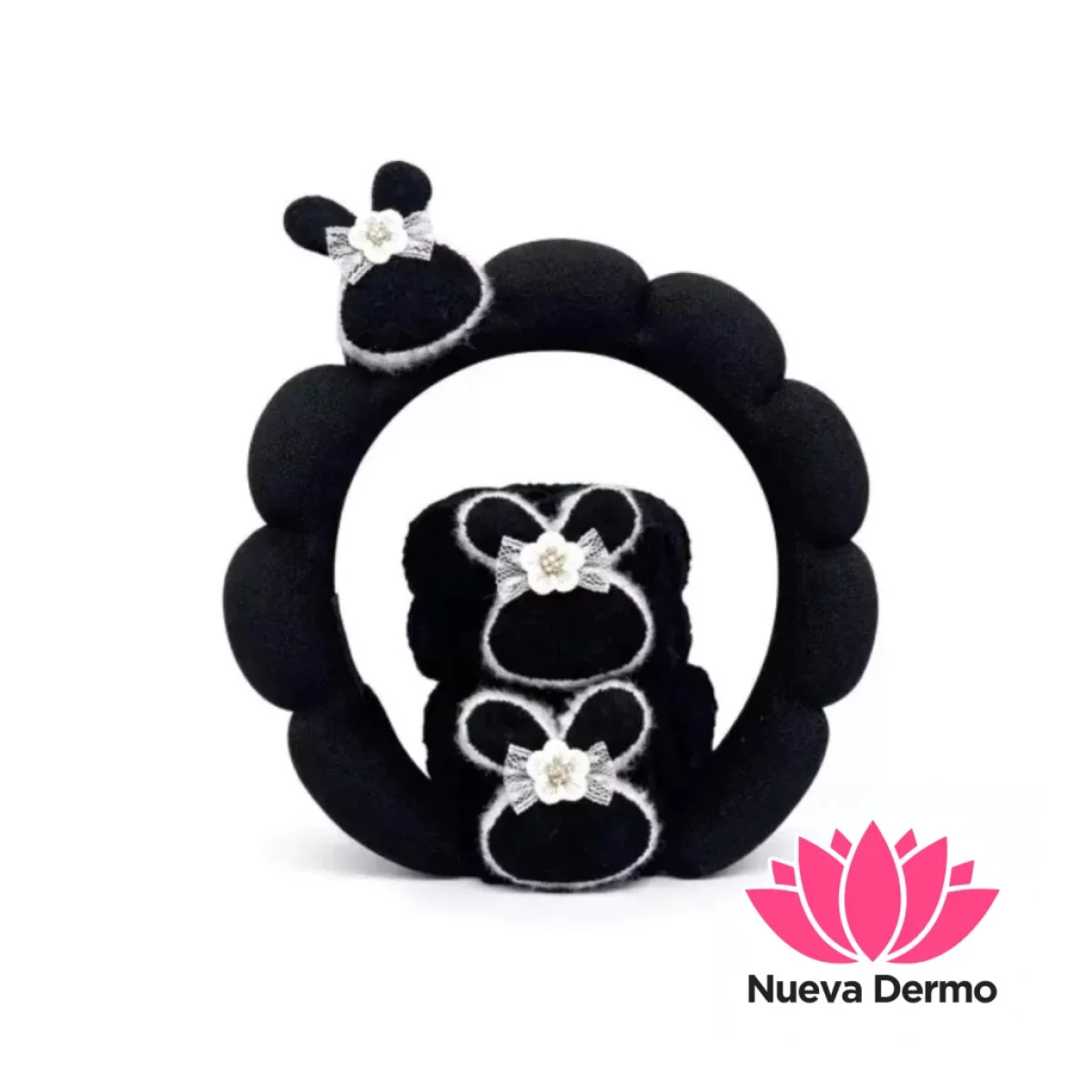 SET VINCHA C/MUNEQUERA CONEJO ZMA-BH031-12 6902025031127