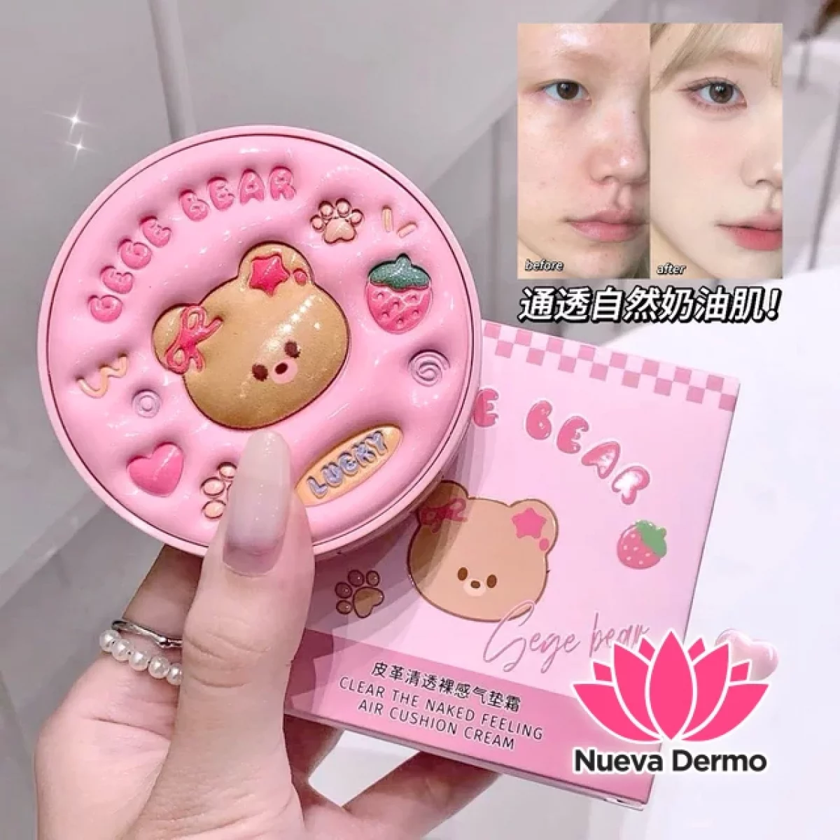 GEGE BEAR CLEAR THE NAKED FEELING AIR CUSHON CREAM GX2033/MG-10181 69423446100856942344610092