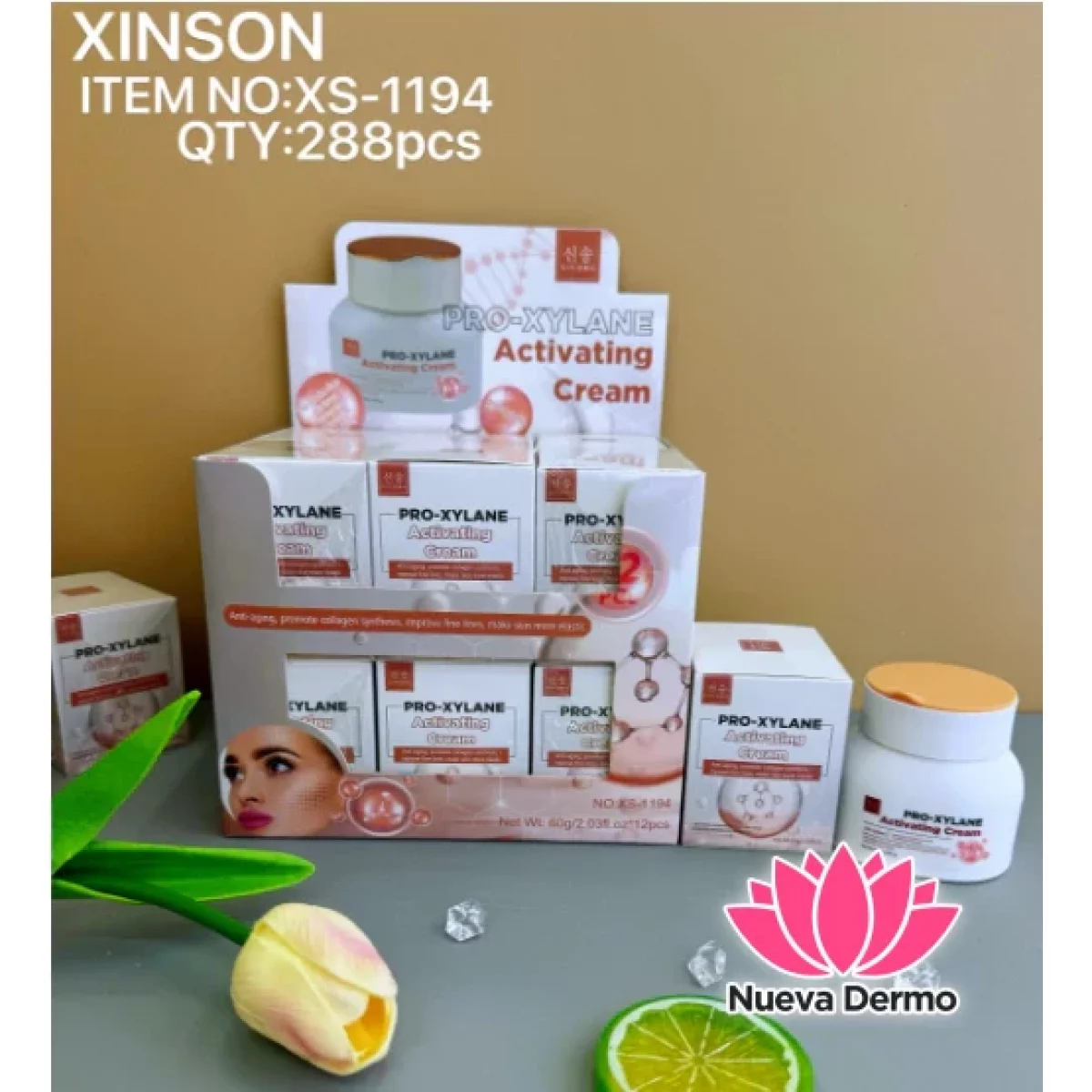 XINSON HYALURONIC ACID MOISTURIZING CREAM MG-MS-001 - MG-MS-002 /XS-1193 XS-1194 6910208811930 6910208811947