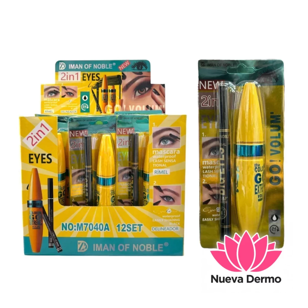 IMAN OF NOBLE GO VOLUM 2IN1 MG-M7040A/MG-254050 6937118810891