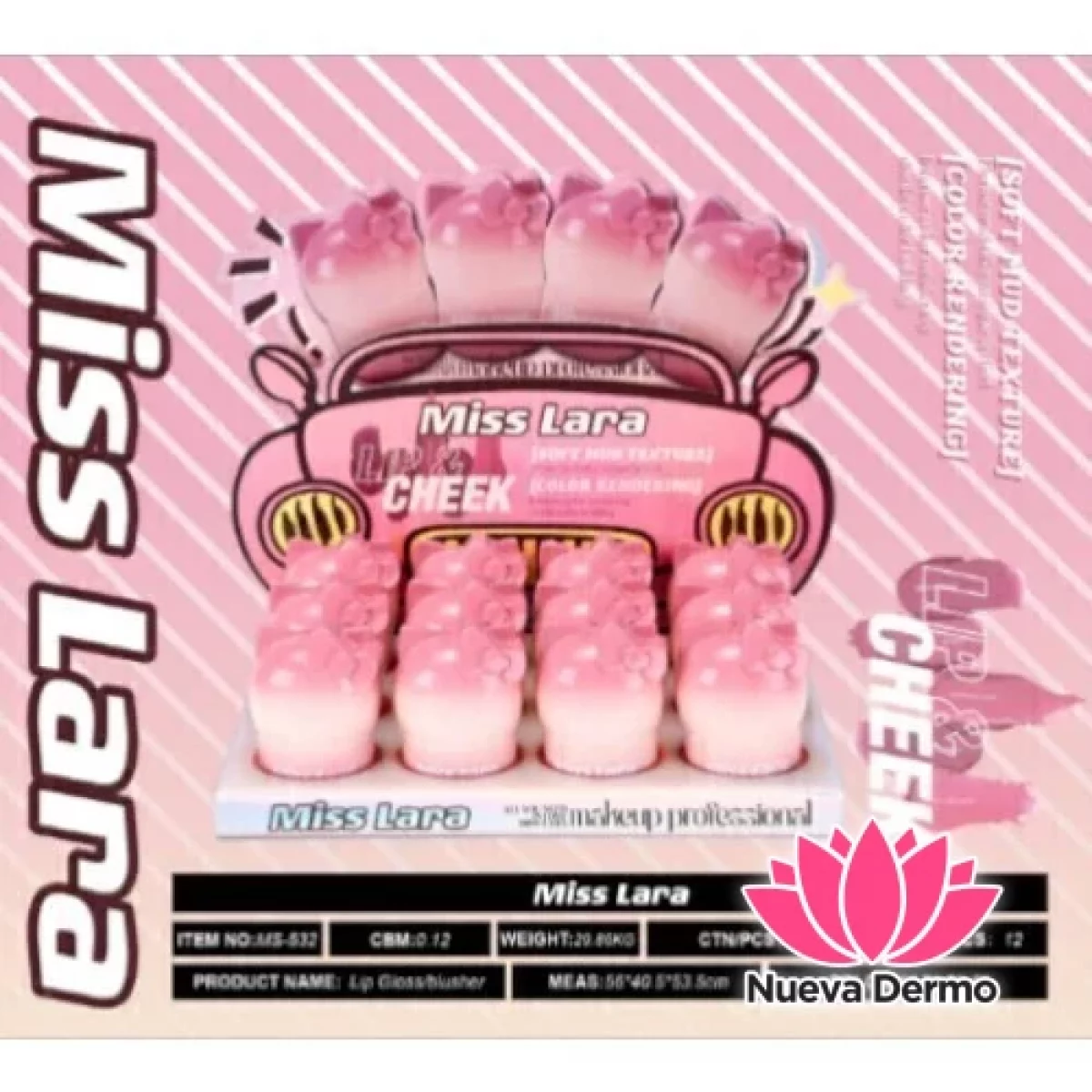 MISS LARA LIP&CHEEK/KITTY MG-MS-532 6924657205325