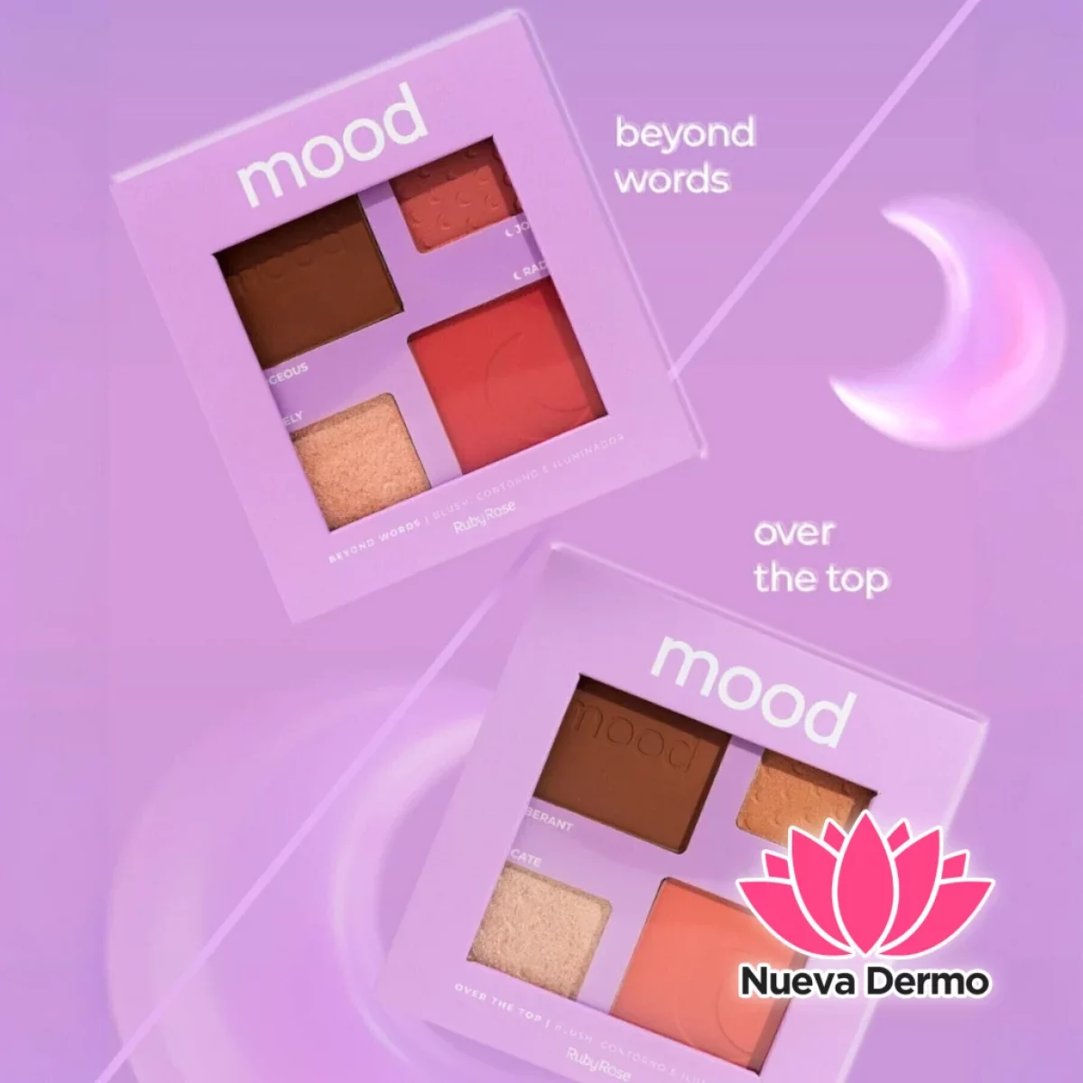 RUBY ROSE MOOD OVER DE TOP - BEYOND THE WORDS HB-F586