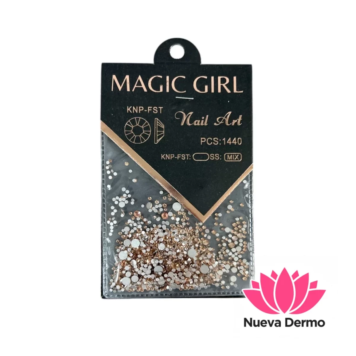 MAGIC GIRL STRASS MIX CHAMPAGNE MG-SP-014 6985548510140