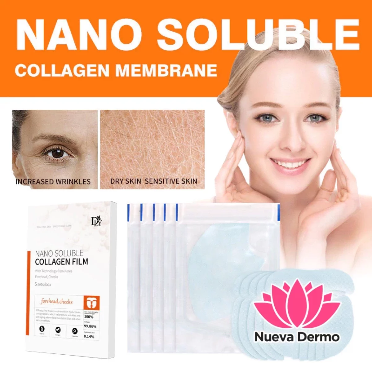 SOULGIRL KNH NANO SOLUBLE COLLAGEN FILM MG-SG04