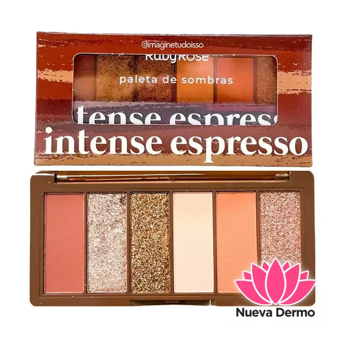 RUBYROSE PALETA INTENSE ESPRESSO HB-F532 7900083002690