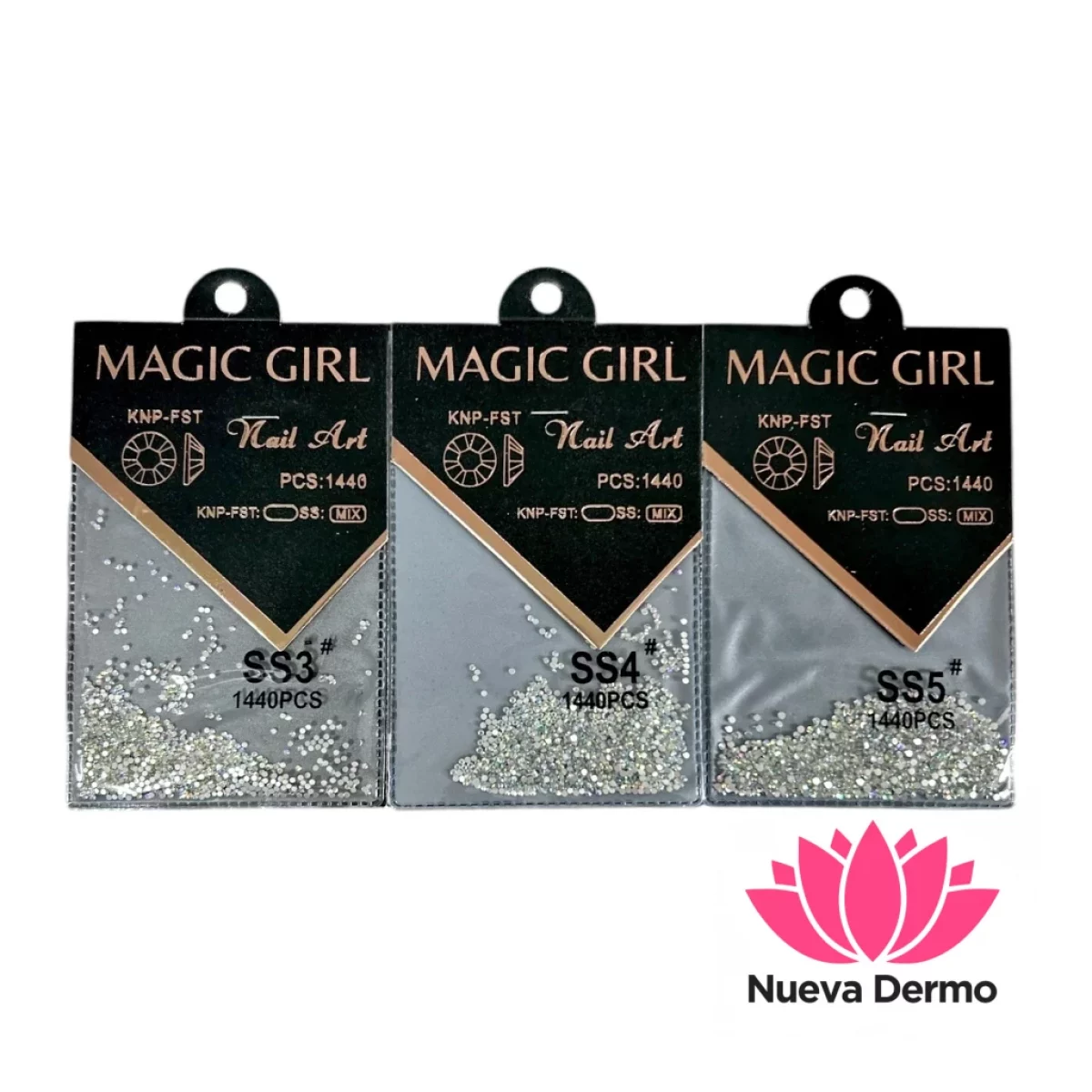 MAGIC GIRL STRASS MEDIDA TORNASOL ss3*ss4*ss5* MG-SP-017 6985548510171