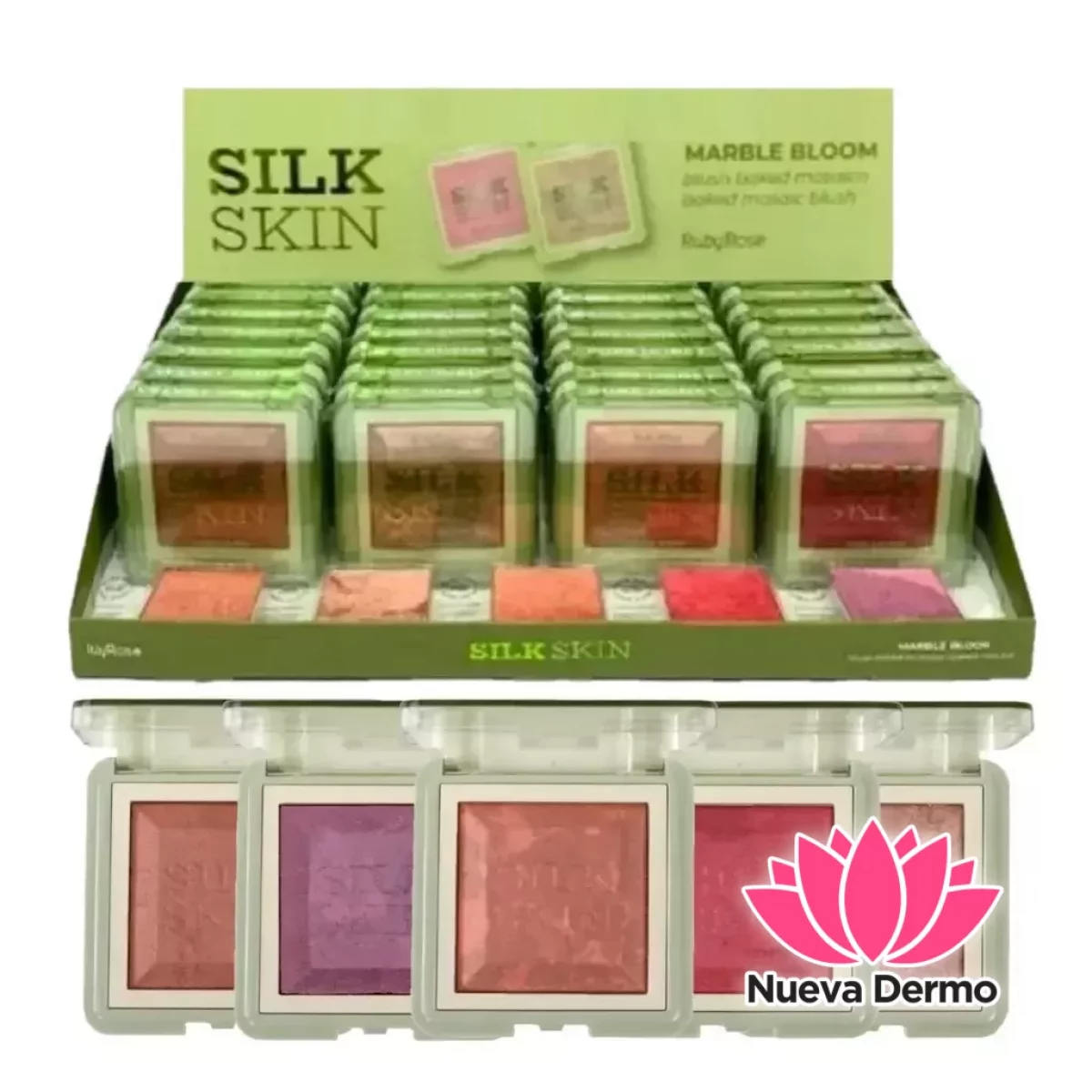 RUBYROSE SILK SKIN MARBLE BLOOM HB-F1001