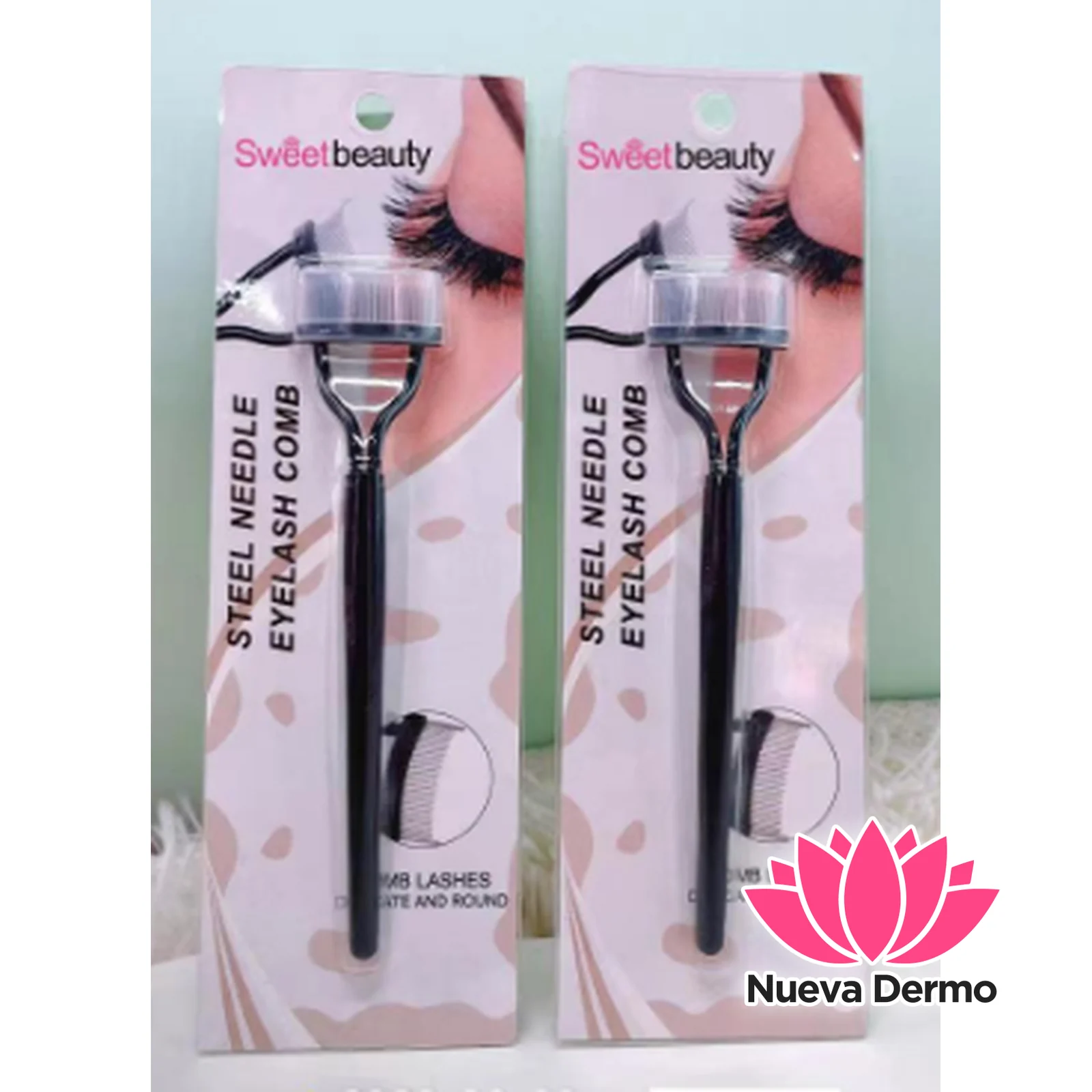 PEINE SEPARADOR PESTANIAS DE METAL WH809