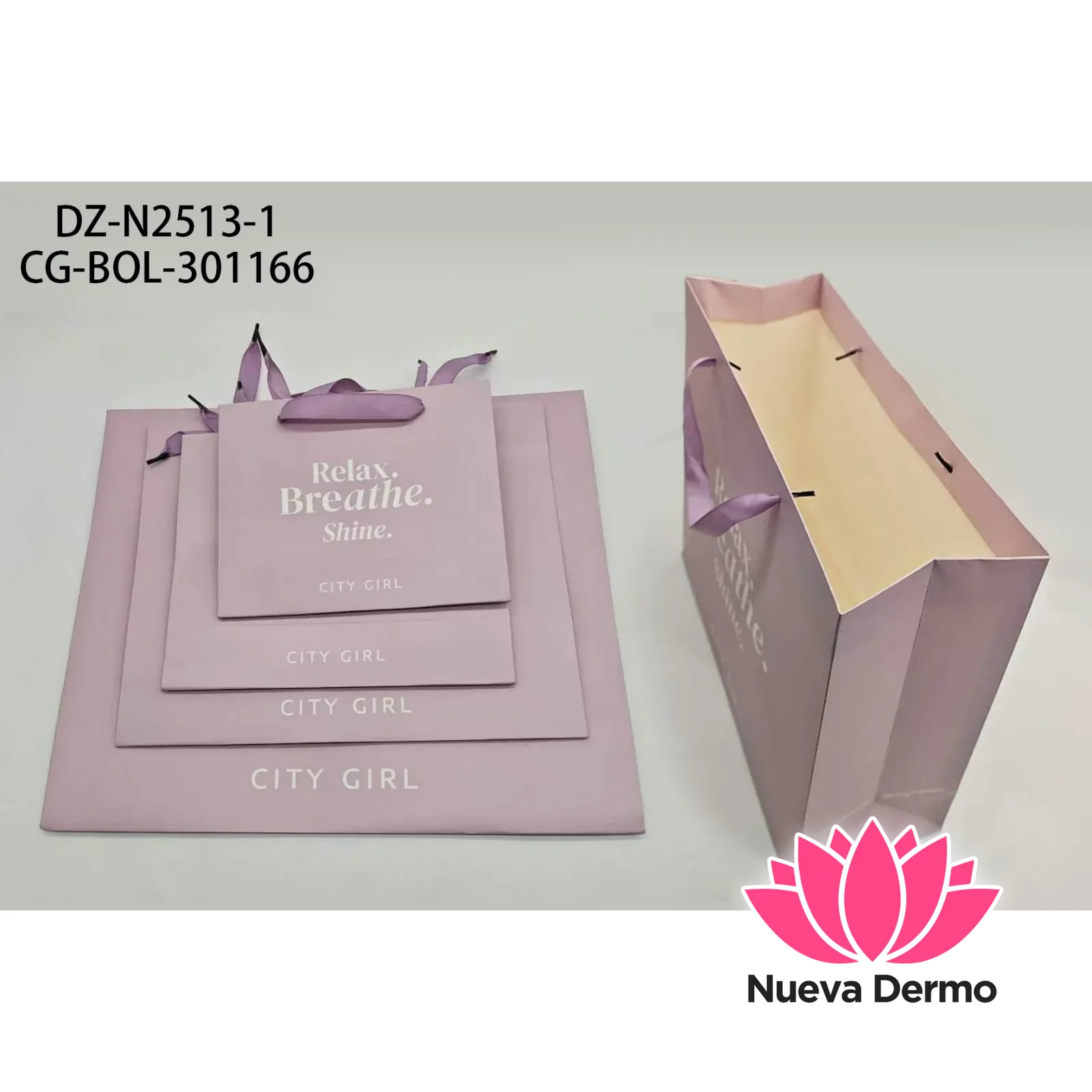 BOLSA DE REGALO LILA