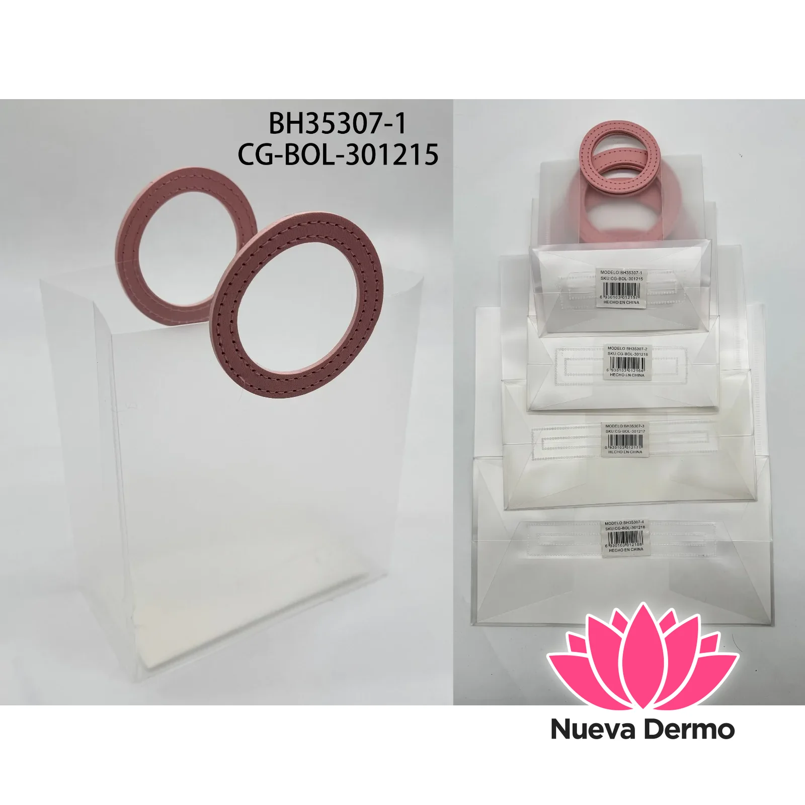 BOLSA DE REGALO TRANSPARENTE