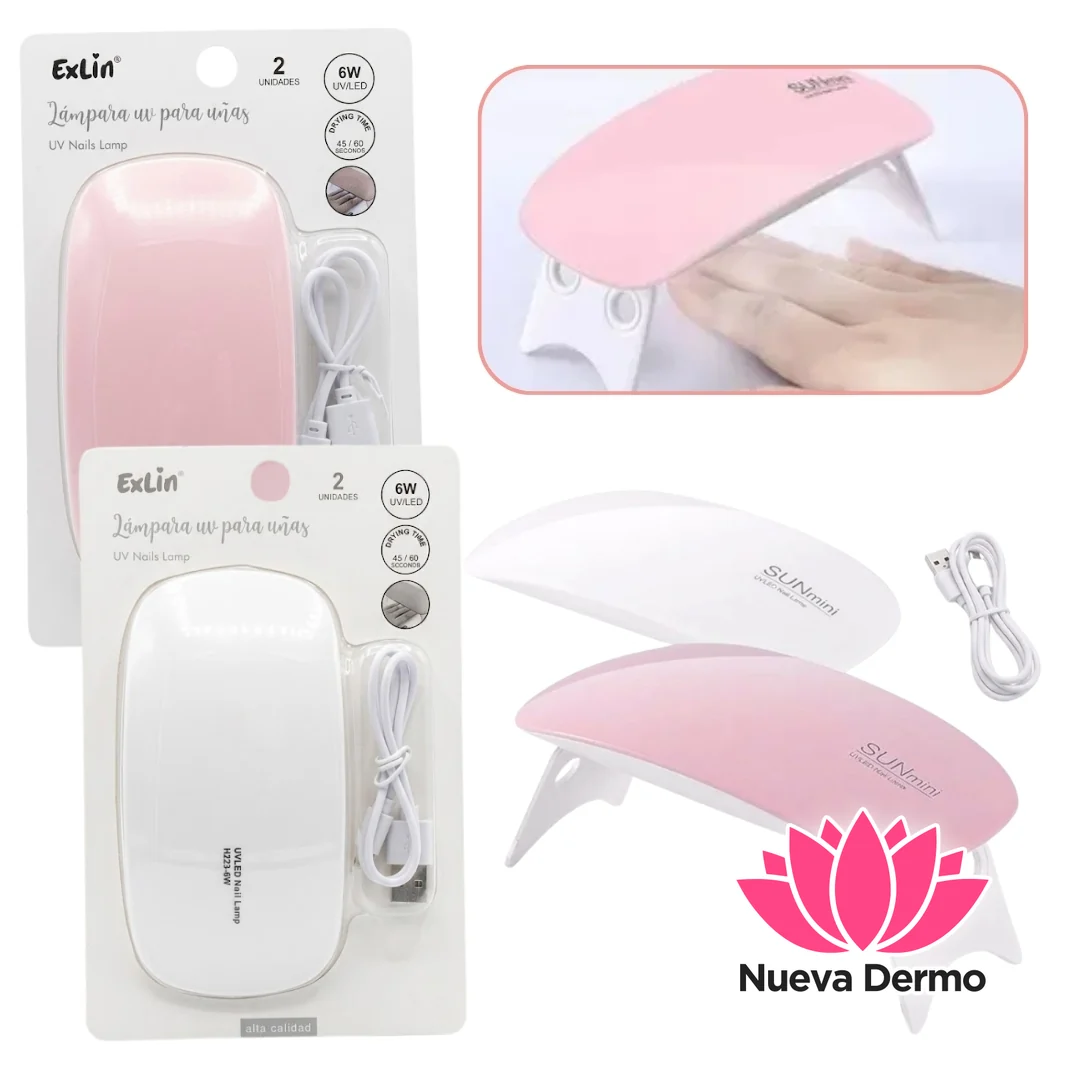 Cabina Uv/led Sun Mini 6w Secador Uñas Esculpidas Gelificada