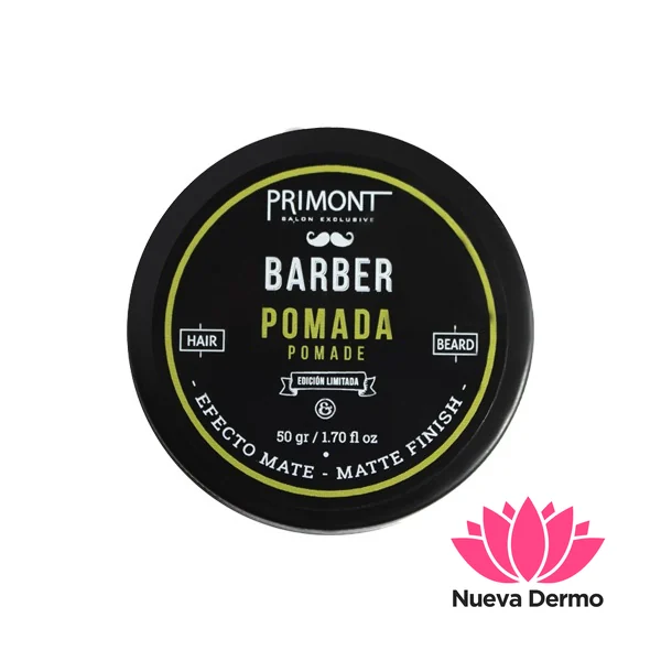 Pomada Barber Efecto Mate Cabello Barba Primont 50grs 19101