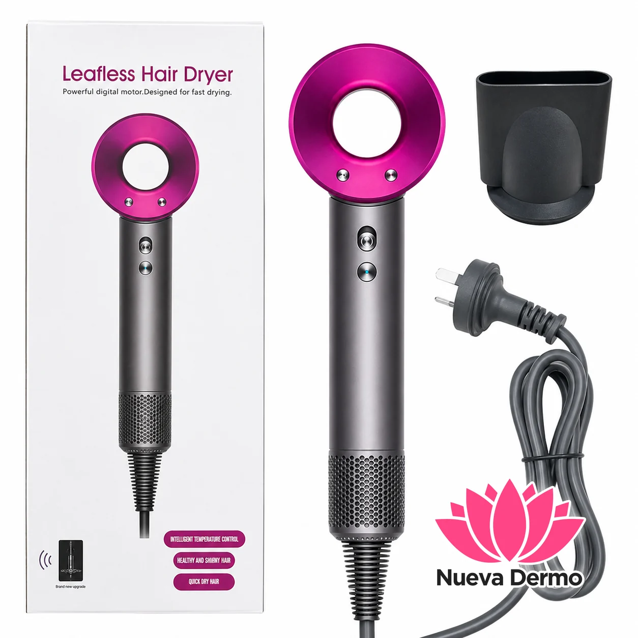 Secador De Pelo Ciclonico 2400w Frio Calor Profesional
