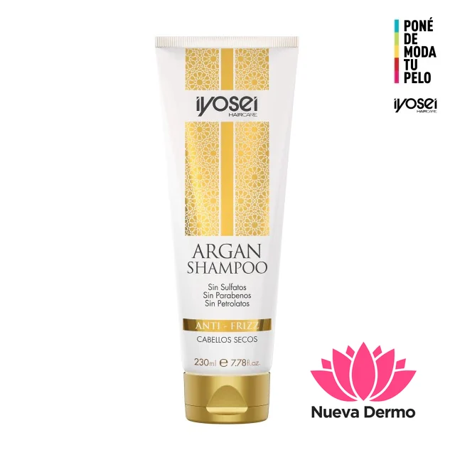 Shampoo Anti Friz Cabello Seco Argan Iyosei 230ml