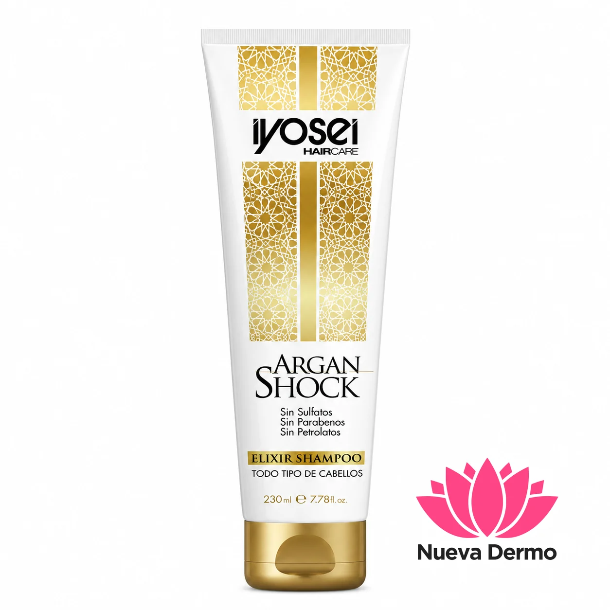 SHAMPOO DE ARGÁN SHOCK BIO ACTIVO - 230 ml IYOSEI