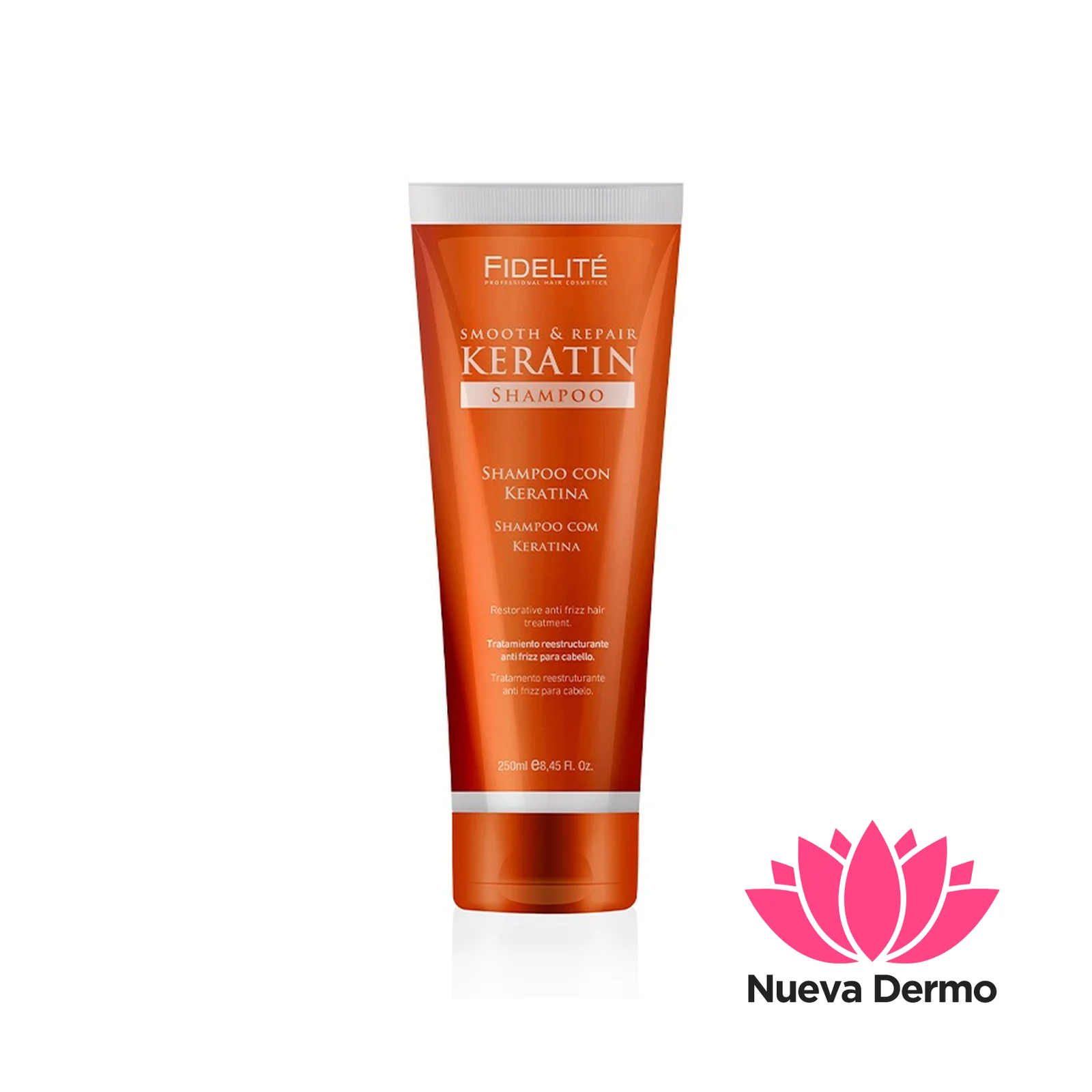 Shampoo Keratina Anti Frizz Fidelite 230ml