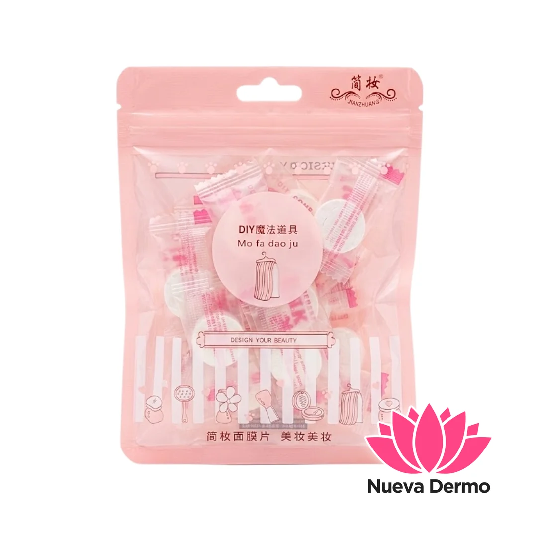 Mascarilla Comprimida Facial X20 Pastilla Capsula Jianzhuang