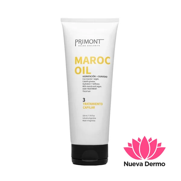 Tratamiento Capilar Primont Maroc Oil Hidratación Suavidad 220ml x1