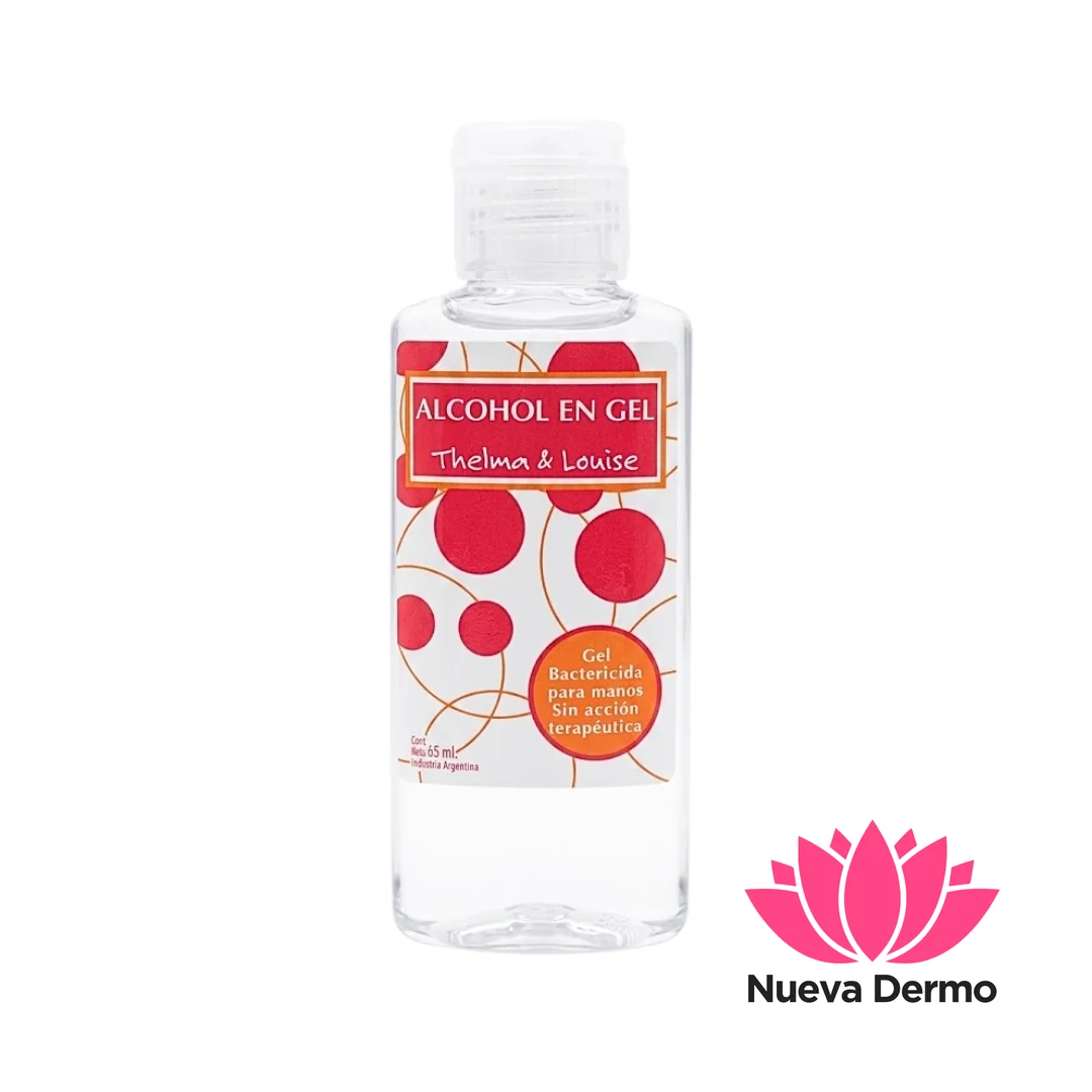 Alcohol En Gel Thelma & Louise 65ml Bactericida Para Manos