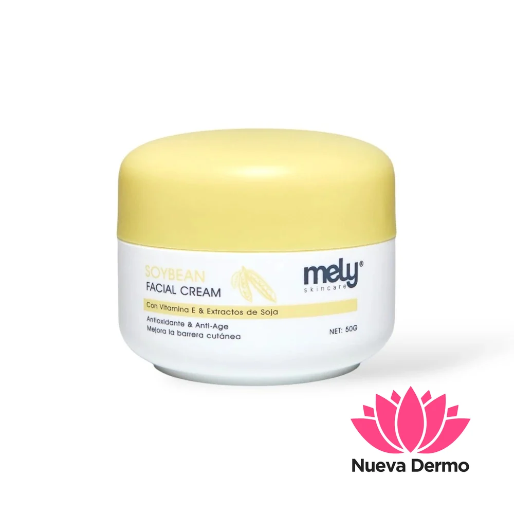 Crema Facial Hidratante Con Vitamina E Anti Age Mely Skincare x1