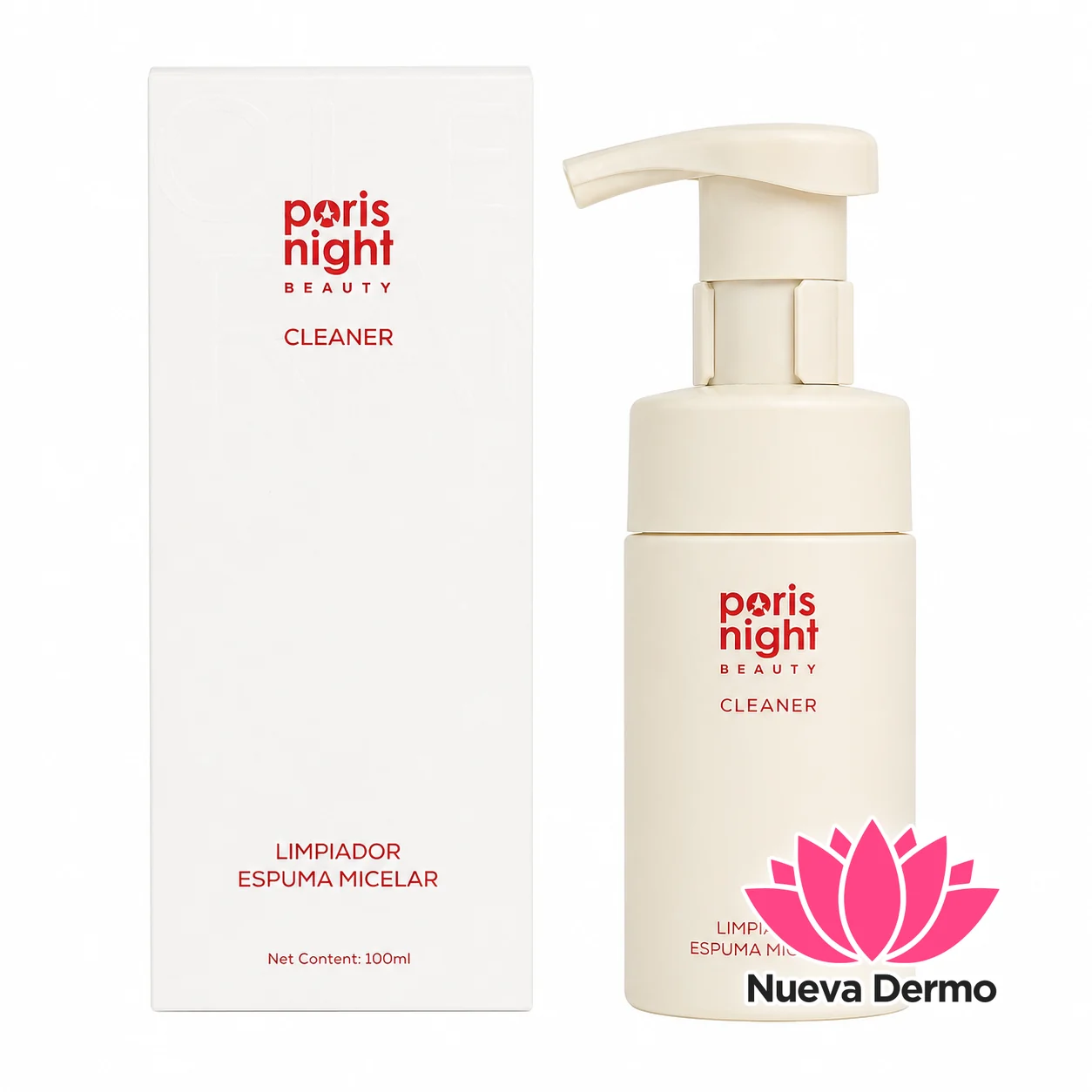 Espuma Micelar Para Limpieza De Rostro Paris Night Beauty
