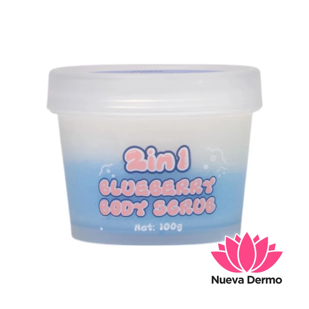 Exfoliante Corporal Con Arandanos 2 e 1 Exfolia E Hidrata Mely Beauty 17708