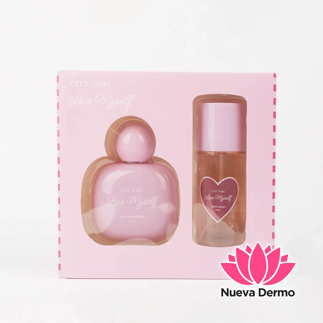 Kit De Perfume + Body Splash Love Myself City Girl