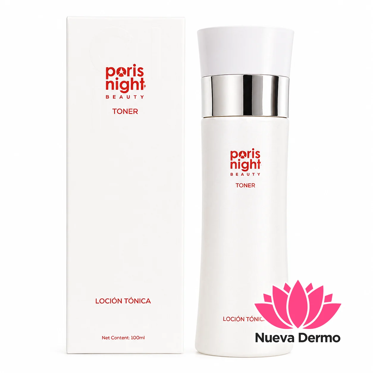 Locion Tonica Para Rostro 100ml Toner Paris Night Beauty Normal Día/noche