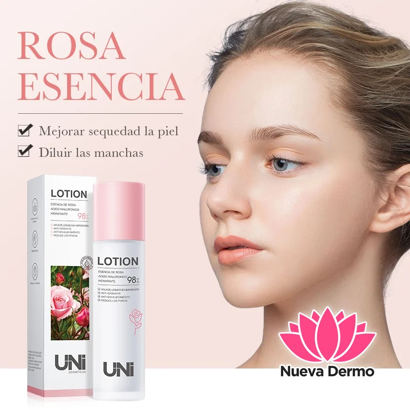 Lotion Hidratante De Rosas Con Acido Hialuronico Anti-age x1