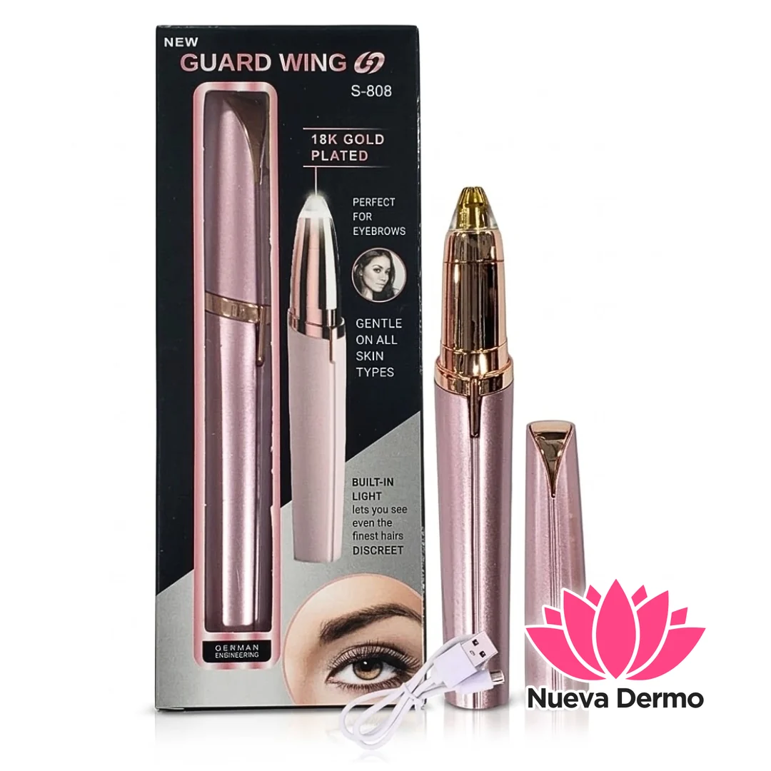 Depilador Facial Vello Cejas Recargable Mujer Sin Dolor Usb X12