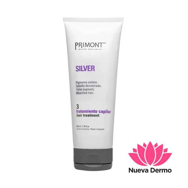 Tratamiento Capilar Primont Silver Cabello Decolorado 220ml x1