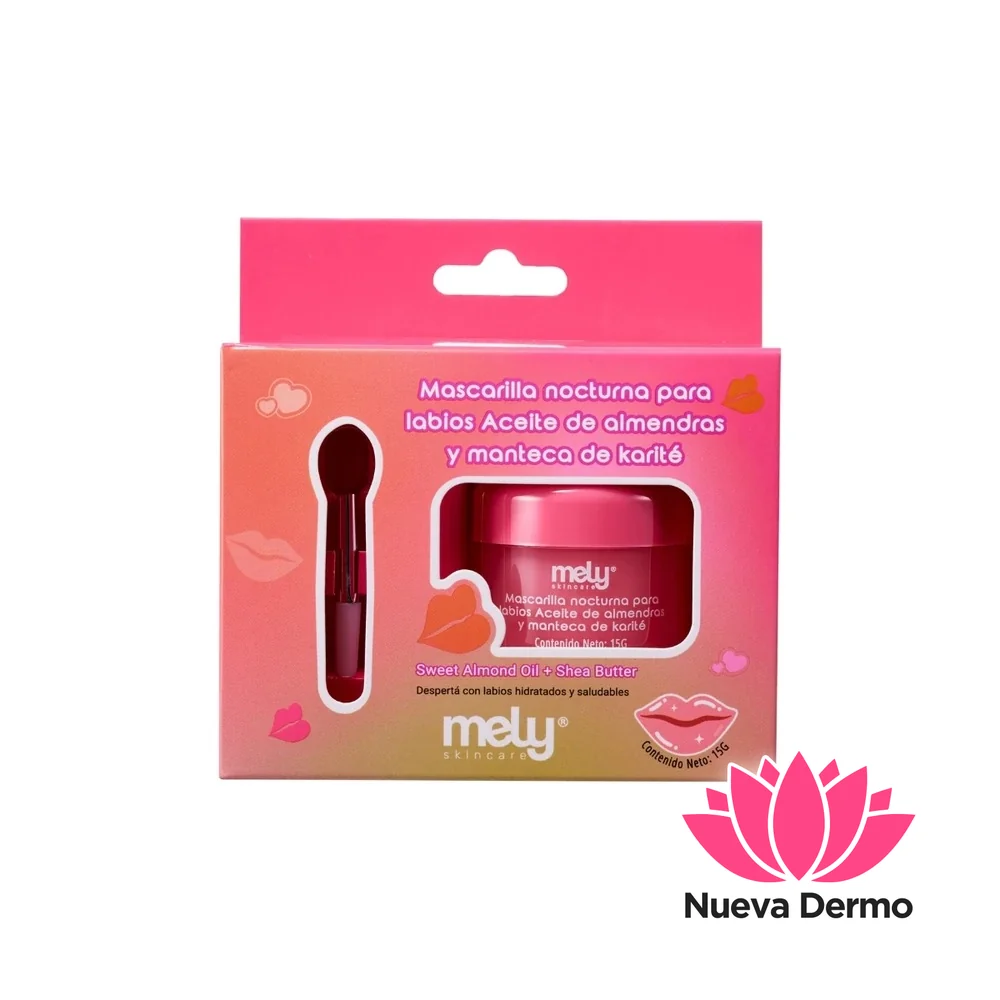 Mascarilla De Noche Labios Mely Almendras Y Karite x1
