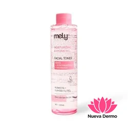Toner Facial Hidrata Humecta E Ilumina Con Acido Hialuronico Mely