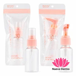 Envase Pulverizador/dosificador Platico De 30ml Para Viaje