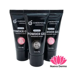 Polygel Powder Cherimoya 30gr Uv/led Para Uñas Esculpidas