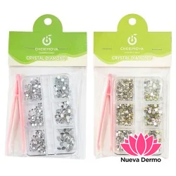 Strass P/ Uñas Decoracion Cherimoya Con Pinza P/levantar
