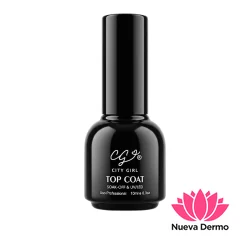Top Coat City Girl Profesional Uv 10ml Uñas Esculpidas