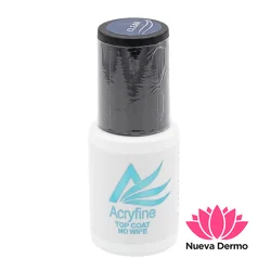 Top Coat No Wipe Uv/led Para Uñas Manicura Acryfine 11ml