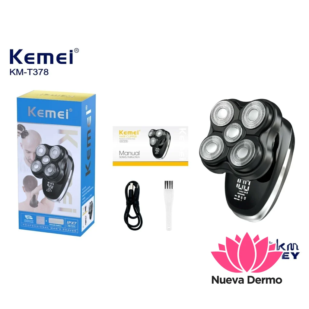 KEMEI MAQUINA DE AFEITAR TXD-KM-T378 MG-257021