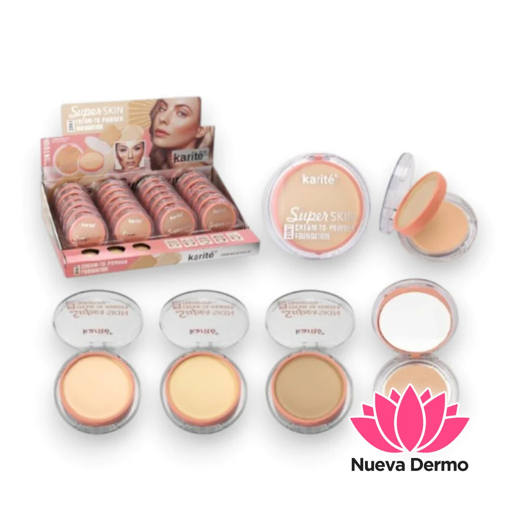 KARITE SUPER SKIN CREAM TO POWDER FOUNDATION 2IN1 MG-81342-47 6903072431342