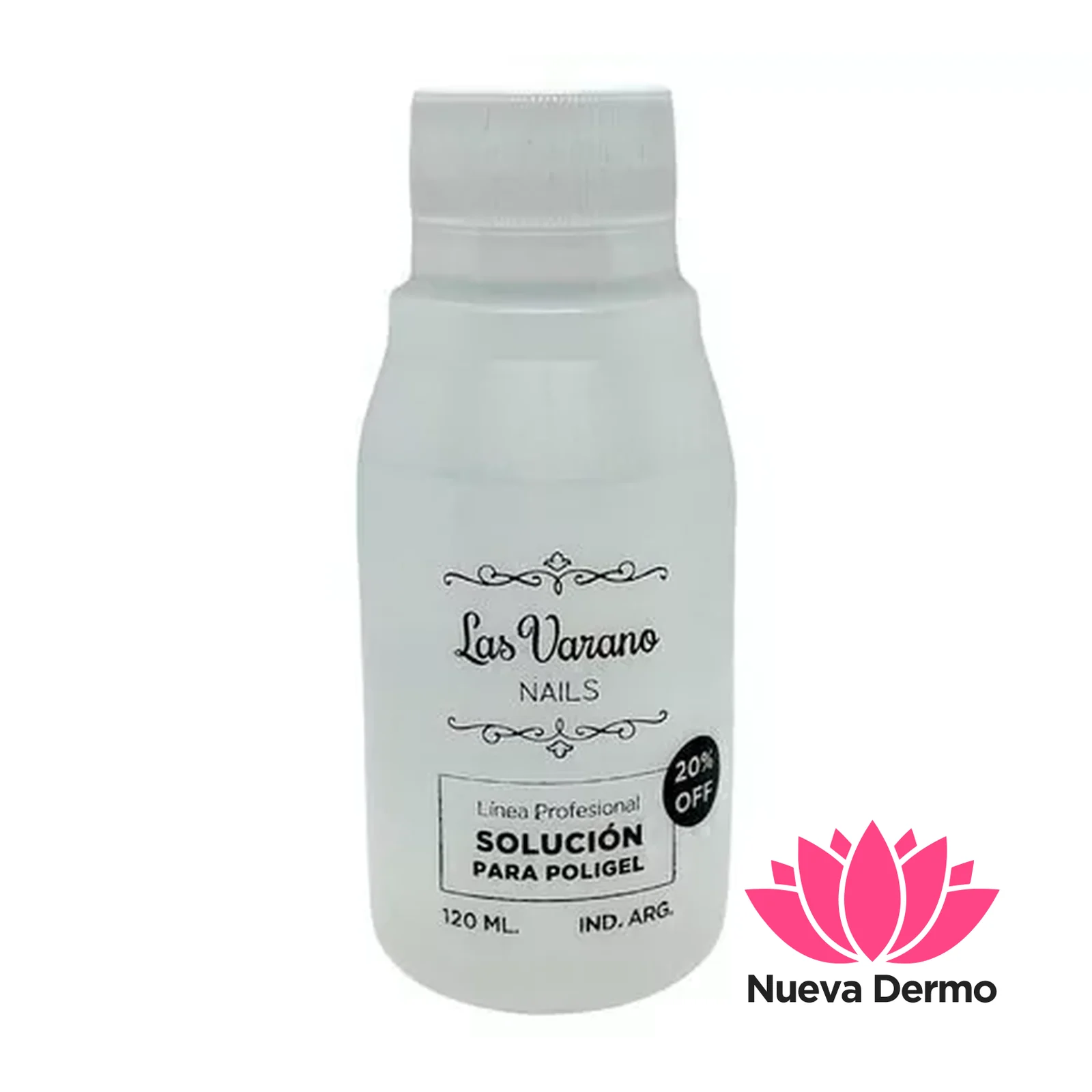 LAS VARANO SOLUCION PARA POLYGEL 120ML SP120