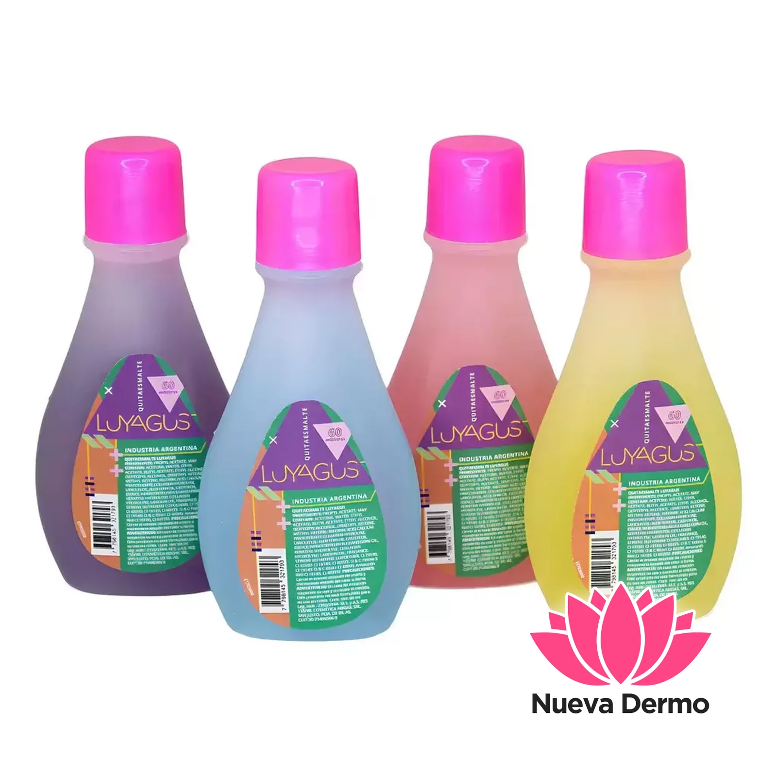 LUYAGUS QUITA ESMALTE 60ML 7798145321793