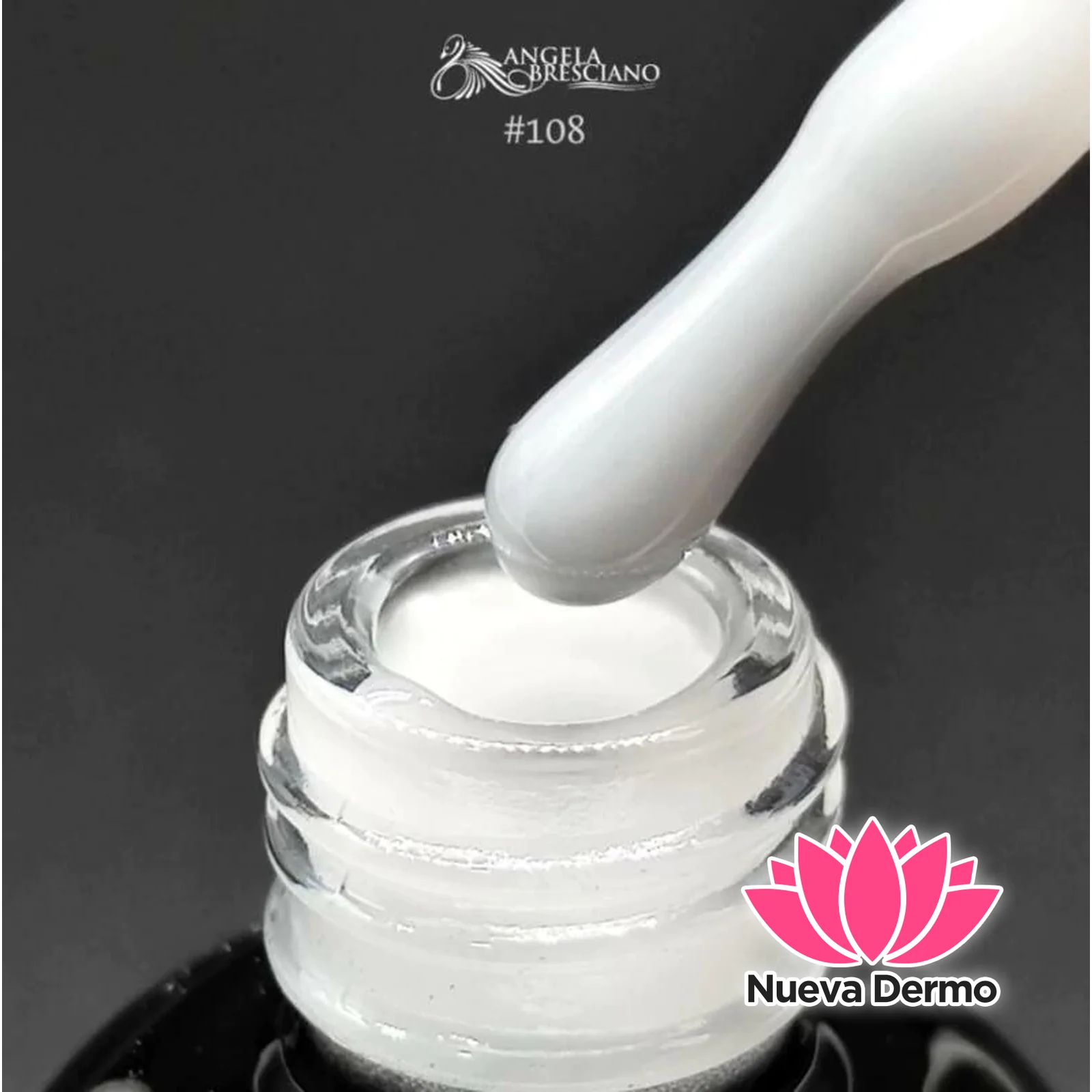 BRESCIANO 108 BASE GEL CORRECTIVO MILKY 15 ML ANGELA-S108