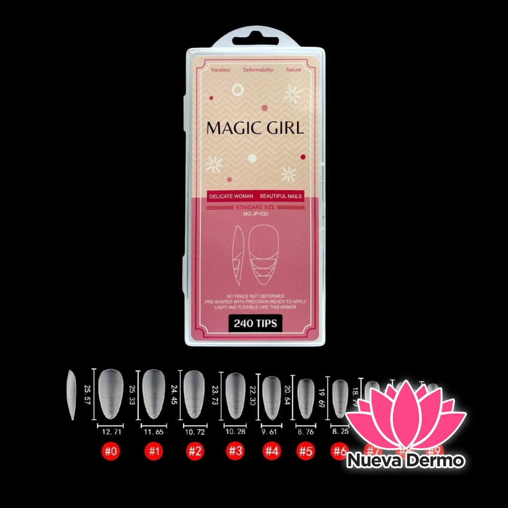 ($3200) MAGIC GIRL TIPS ALMENDRA 240PCS MG-JP-030 6920250420301