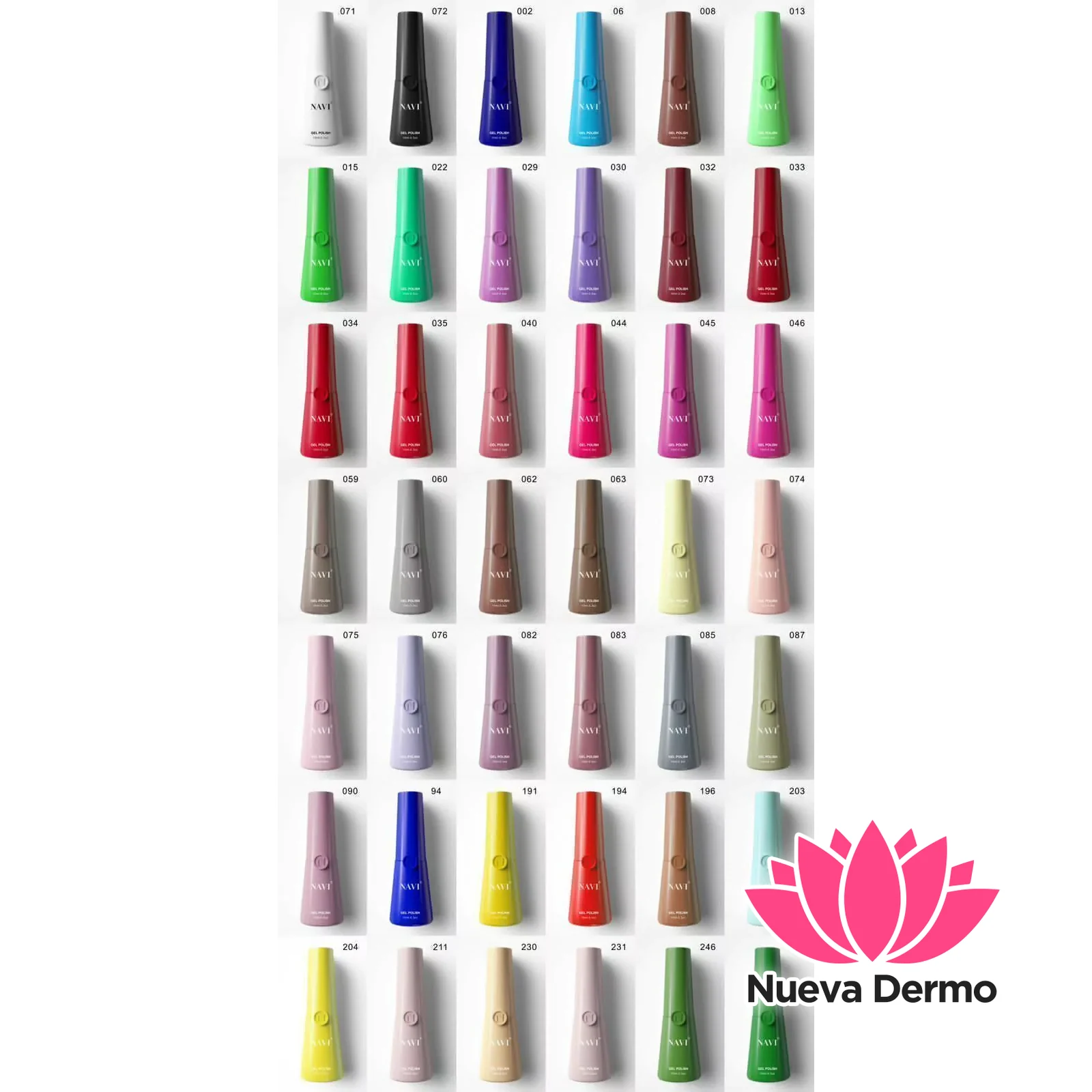 SEMI NAVI COLOR FORMA CONO PN91001